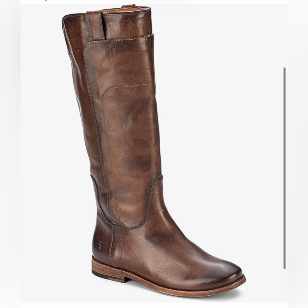 Frye Women's Dark Brown Over the Knee Boots- Paige Tall Riding Boots